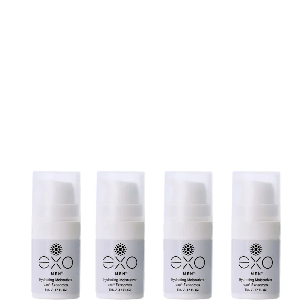 EXO MEN™ - Hydrating Moisturizer - Travel Size, 16 bottles - 5ML / .17 fl oz (x16)